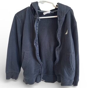 Nautica Navy Blue Zip-Up Hoodie
